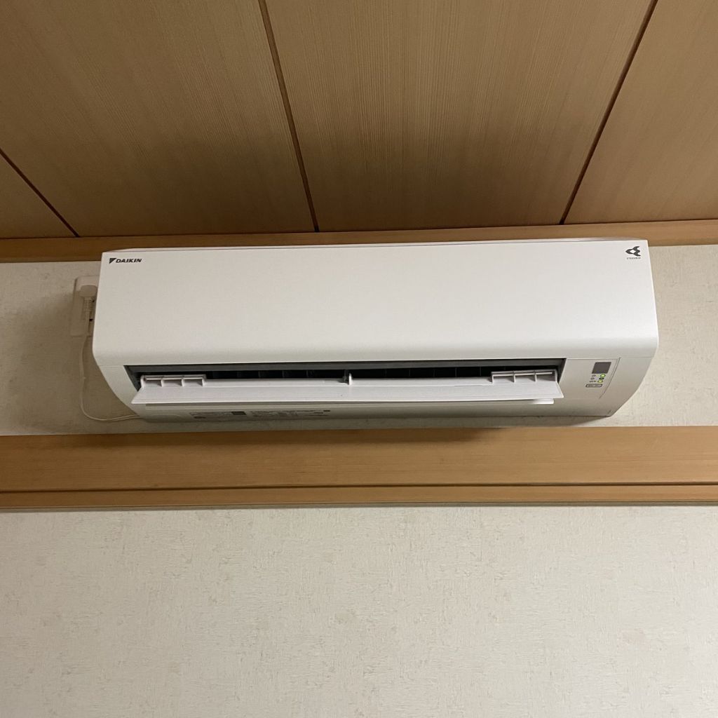 Daikinエアコンの交換工事完了写真
